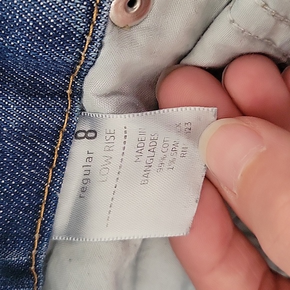 Low Rise Boot Cut Jeans - Picture 4 of 4